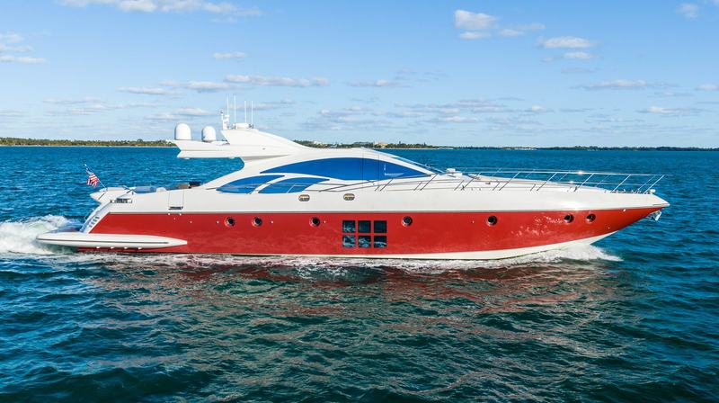 Azimut Contemp (Flame 2 Sea) 90' de la biblioteca de la flota Luxx