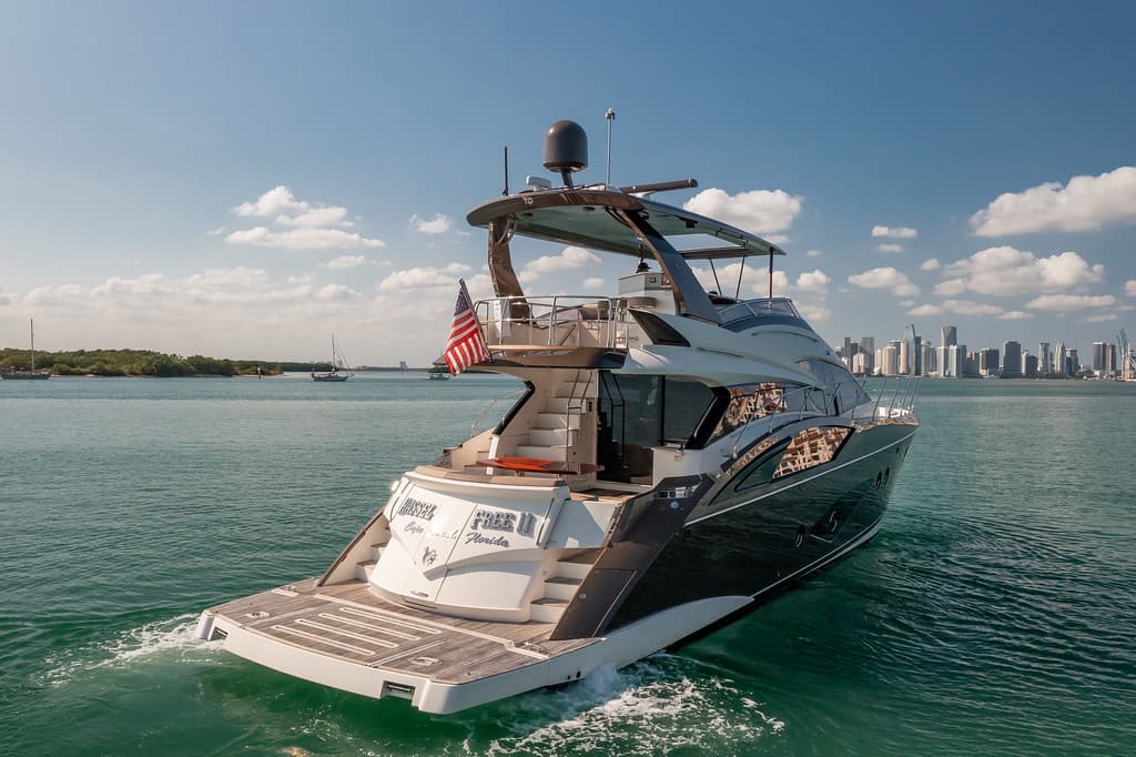 Miami Skyline & Star Island Cruise Luxx route frame
